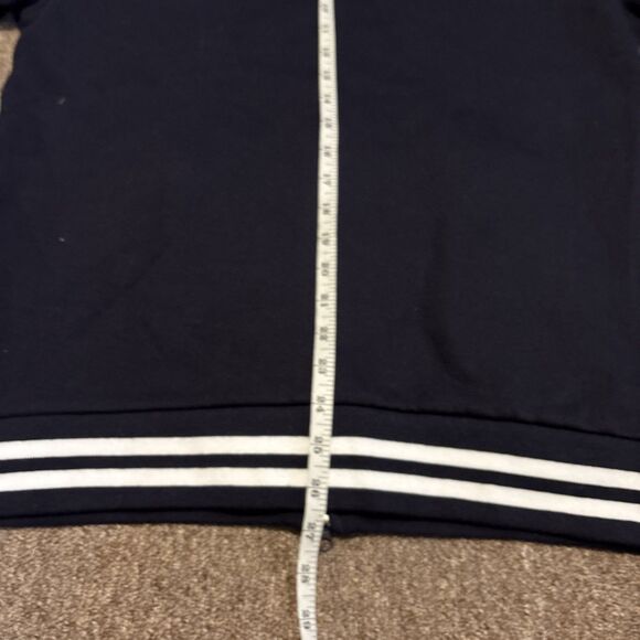 NWT MSC Cruise Line Jacket L Zippered Fleece Navy Blue Ship Warm Cotton Pol - Picture 8 of 10